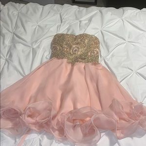 Light Pink Homecoming Dress